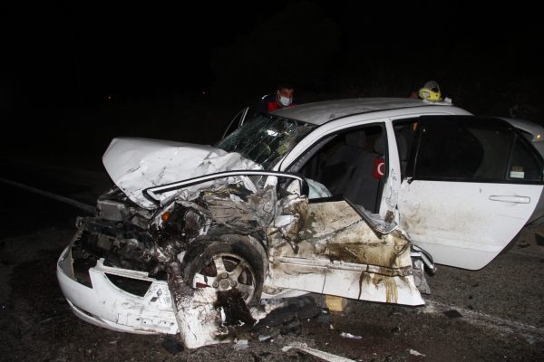 SEYDİKEMERDE FECİ KAZA 1 ÖLÜ