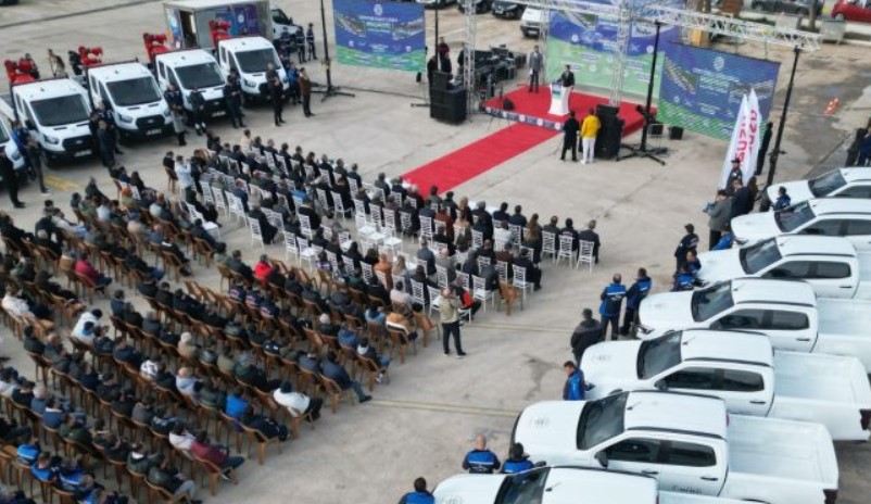 Büyükşehir Belediyesi için 61 Yeni Araç Alımı Yapıldı